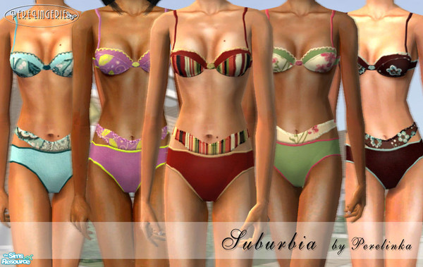 Sims 2 — SUBURBIA by perelinka — Suburbian undies.
