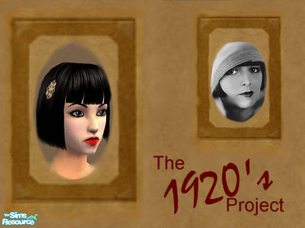 Sims 2 — The 1920\'\'s Project - Kohl Eyeliner by cinderellimouse — 1920\'s eyes were ringed with a smokey black kohl and