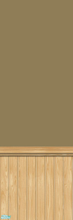 Sims 2 — Studio K Wainscoting 05 - Fossil by StudioKhagerks — 
