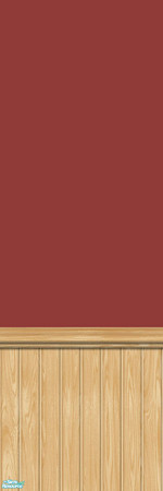 Sims 2 — Studio K Wainscoting 05 - Brick by StudioKhagerks — 