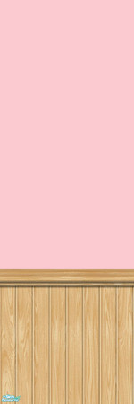 Sims 2 — Studio K Wainscoting 05 - Carnation by StudioKhagerks — 