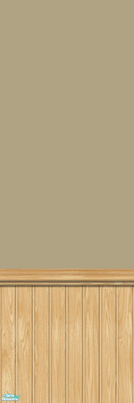Sims 2 — Studio K Wainscoting 05 - Mochaccino by StudioKhagerks — 