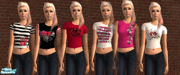 Sims 2 — The Veronicas Fashion Range / February 2009 by Lenik — Hope you like
