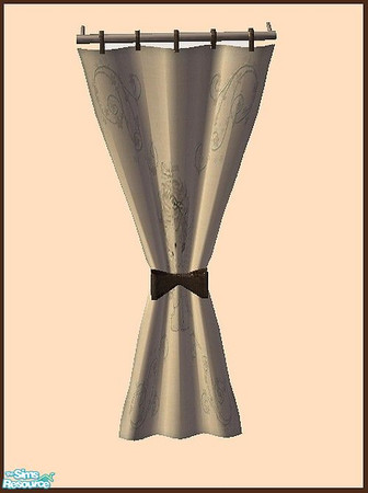 Sims 2 — Straight Curtain by Angela — A new wooden Nursery with a Classic feel to it. Set contains: Animated Crib,