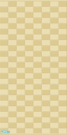 Sims 2 — Remember Beige - Remember Beige Tile Wall by mtnheathr — This wall is a tile wall with a thin brder at the top
