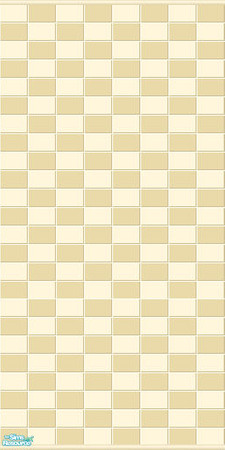 Sims 2 — Remember Cream - Remember Cream Tile Wall by mtnheathr — This tiled wall adds spice to any toned down bathroom.