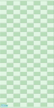 Sims 2 — Remember Seafoam - Remember Seafoam Tile Wall by mtnheathr — This tiled wall brings out the best in seafoam.