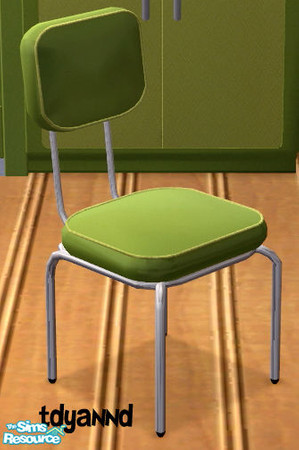 Sims 2 — TC131 50s Retro Kitchen -  Chair by tdyannd — The TC131 Textures featured on a beautiful kitchen mesh by
