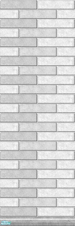 Sims 2 — Grey Brick Wall & Floor Set - Gow2 by eriduserpent — Part of the Grey brick and stone floor set. Designed By