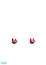 Sims 1 — Chocolate Sparklers Party Cake by MasterCrimson_19 — This is a chocolate sparklers party cake, a color change of