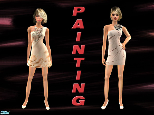 Sims 2 — Painting by H76CXL — A set of modern clothes