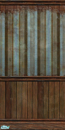Sims 2 — Rank 4 w Panelling - Poised Panel by Padre — A collection of the most rancid looking wallpapers with wooden
