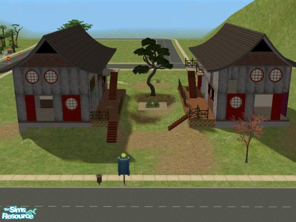 Sims 2 — The Oleanders by daisylee — This is to be used for the Flip the Oleanders challenge in the forums. It is a wreck