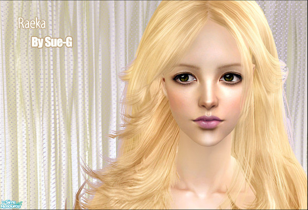 Sims 2 — raeka by CherryND — A pretty girl? *_* haha...The skintone and eyeshadow and eyeline is by E-studio,big thanks