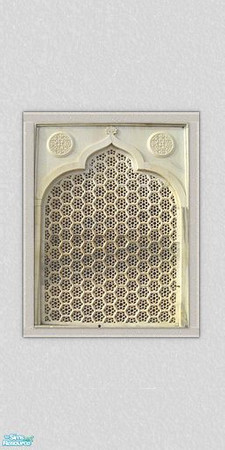 Sims 2 — Taj - Stucco #2 by senemm — A detailed and glistening indian architecture set inspired by Udaipur\'s well-known