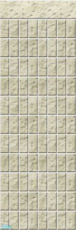 Sims 2 — Studio K Vertical Brick 03 - Parchment by StudioKhagerks — 