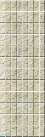 Sims 2 — Studio K Vertical Brick 02a - Parchment by StudioKhagerks — 