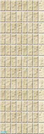 Sims 2 — Studio K Vertical Brick 02b - Honey by StudioKhagerks — 
