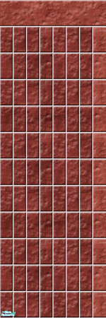 Sims 2 — Studio K Vertical Brick 04b - Chile by StudioKhagerks — 