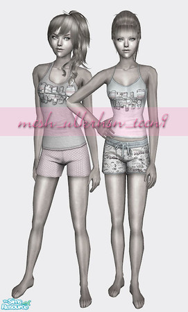 Sims 2 — MESH_ulkrhsn_teen9 by ulker — 
