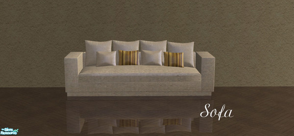 Sims 2 — ArmaniLivingroomSet - Sofa by Newtlco — Sofa recolor.