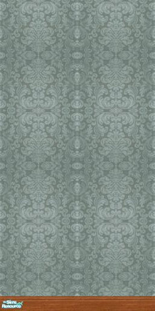 Sims 2 — Damask Collection - Dc - Silver Mwsb by Anarial — This wallpaper is part of the Damask Collection set, and was