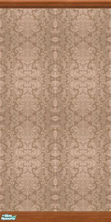 Sims 2 — Damask Collection - Dc - Sable Mwsbc by Anarial — This wallpaper is part of the Damask Collection set, and was