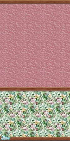 Sims 2 — Midlands TC 114 Melody Fields Bedroom Set - Wall by midland_04 — Recolor of Angelamveliza\'s Michelle Bedroom