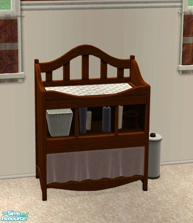 Sims 2 — TC 129 Nursery - Changing Table by Riverwillows — Nice little nursery featuring textures by mightyfaithgirl.