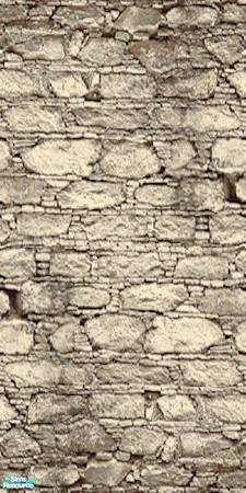 Sims 2 — Mediterranean Window & Door - Stone Wall by Cerulean Talon — Delicate breezes, gentle but rich colors and