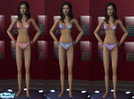 Sims 2 — Bubble Swimwear Set by shehadgaun — All colors of the cute bubble pattern swimwear! No mesh needed!
