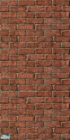 Sims 2 — Harley Red Brick by Shakeshaft — Part of a set of 12 new fences and a matching gate, the fences are in 4 wood