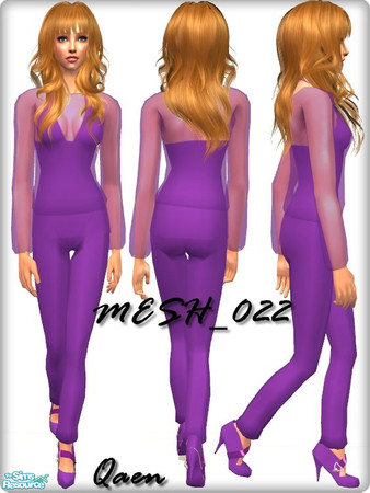 Sims 2 — QaenMesh_o22 by Qaen — I hope you like it.Enjoy!
