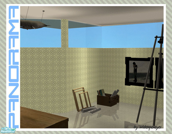 Sims 2 — Panorama - Top Row Seamless Right Corner by wideopeneyes — These can be used to make your windows fit into