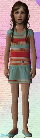 Sims 2 — Cute Sexy Spring Summer Girl Dresses by vikachue — I hope you enjoy this set of girl\'s dresses. You can