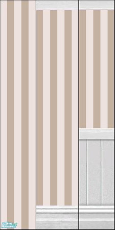 Sims 2 — Stone Wallpaper Collection I  by HollyChappell — Beautiful, clean, striped wallpaper for the modern Sim home.