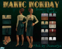 Sims 2 — Manic Monday  by Xandher — A collection of business inspired outfits perfect for your working girls. This