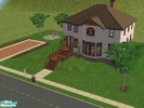 Sims 2 — Grandford Family Home by pat149 — A three-bedroom home suited for a family with two children.