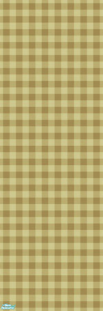 Sims 2 — Studio K Gingham - Coriander by StudioKhagerks — 