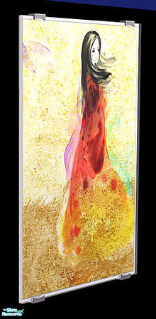 Sims 2 — Crystal - Cherrynd-cherrypaintingyellow by CherryND — mix painting recolor