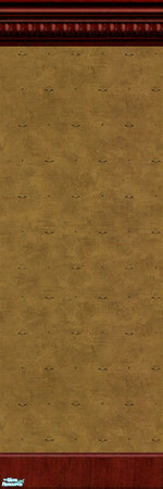 Sims 2 — Java Time Dining - Golden Olive by GLachaille — Textured wallpaper in a Golden Olive color that coordinates with