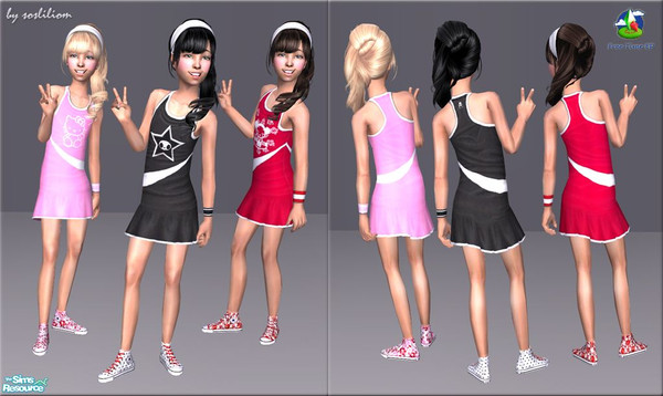 Sims 2 — Sportswears ~ for the Free Time EP (GirlSet1) by sosliliom — *<strong>sportswears</strong>* & everyday