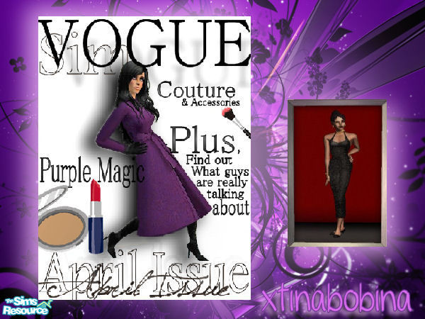 Sims 2 — Vogue - Cd Vogue2 by xtinabobina — 