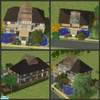 Sims 2 — The Lighthouse by fleurbleue — A large house with huge windows and partial glass roof, special for your