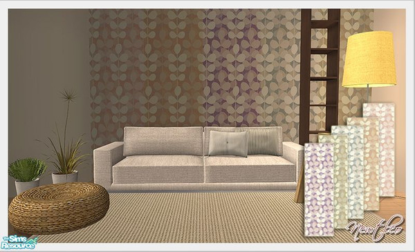 Sims 2 — Spots by Newtlco — A trendy wallpaper set with 5 items.Enjoy!