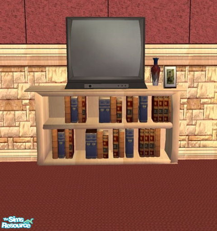 Sims 2 — Santa Fe Living Room- Star - TV by ead425 — 