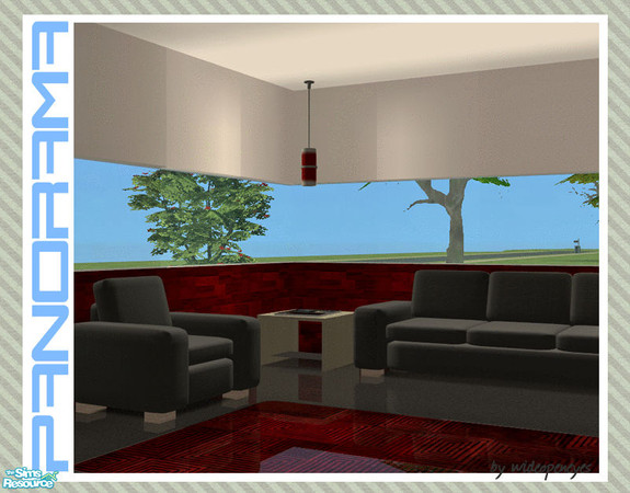 Sims 2 — Panorama Middle - Seamless Right Corner by wideopeneyes — This set of windows will create a row of windows along
