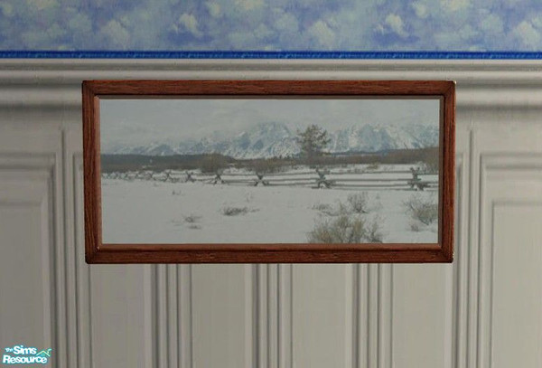 Sims 2 — Winter Blues Bedrooom - Picture by Riverwillows — Pretty bedroom in soft, wintery blues. Meshes by Mummysim of