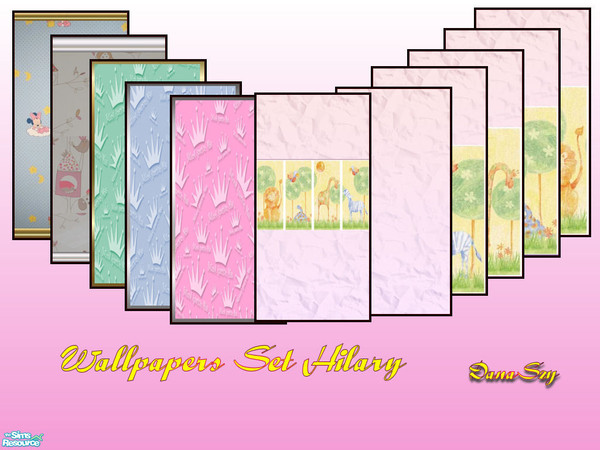 Sims 2 — Wallpapers Set Hilary by danaszy — Enjoy