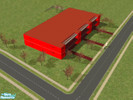 Sims 2 — Presario2316 Red Apartment by PRESARIO2316 — Presario2316 apartment is made all red, walls are red and the